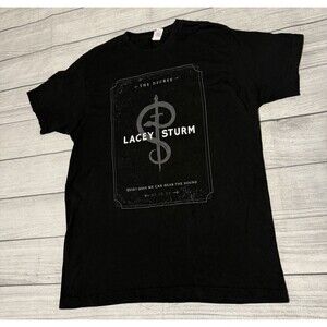 Lacey Sturm Flyleaf The Decree Album Promo T Shirt Black Large Rock Band Rare